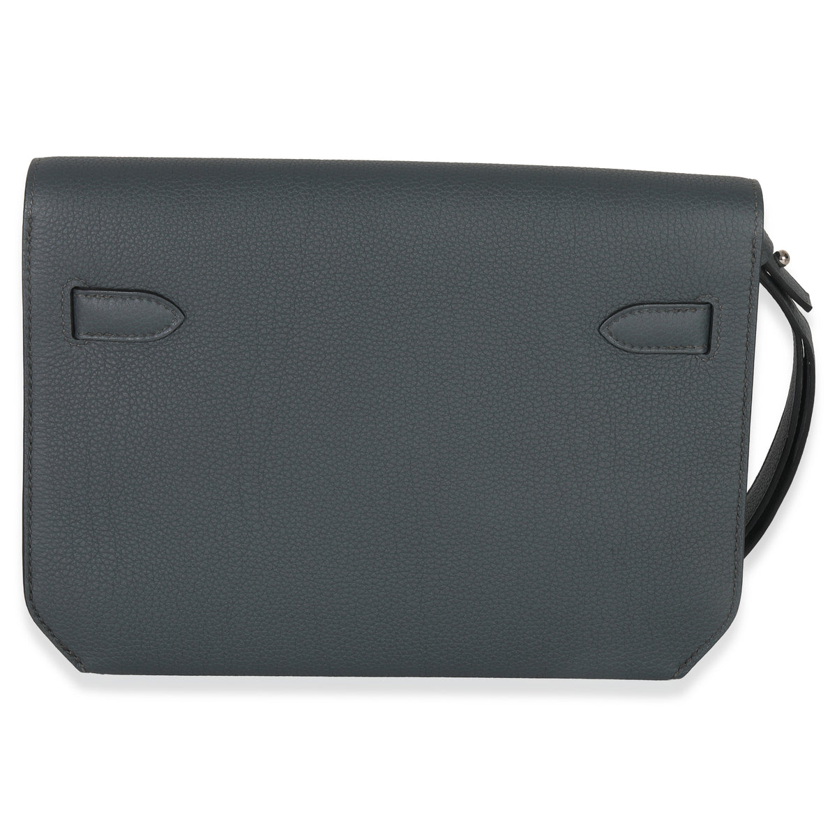 Hermès Bleu Orage Togo Kelly Depeches 25 PHW Handbag bv