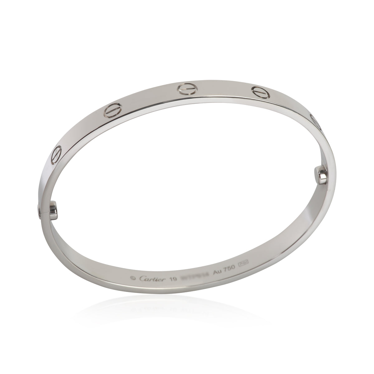 Cartier White Gold  Love Bracelet av