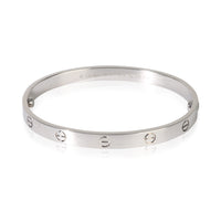 Cartier White Gold  Love Bracelet fv
