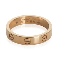 Cartier Yellow Gold  Small Model Love Ring pv