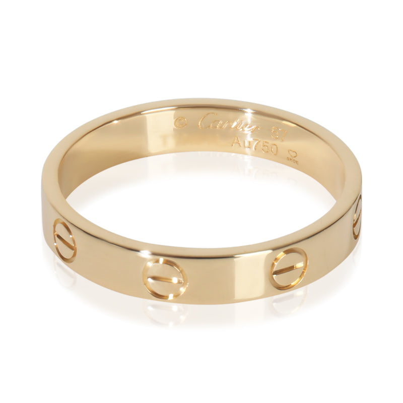 Cartier Yellow Gold  Small Model Love Ring fv