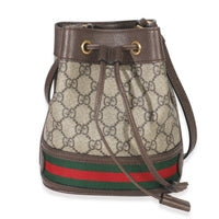 Gucci Beige GG Supreme Canvas Ophidia Mini Bucket Bag Handbag id
