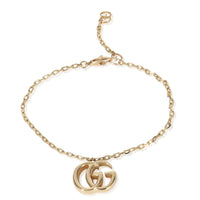 Gucci Yellow Gold  GG Marmont Charm Bracelet sv