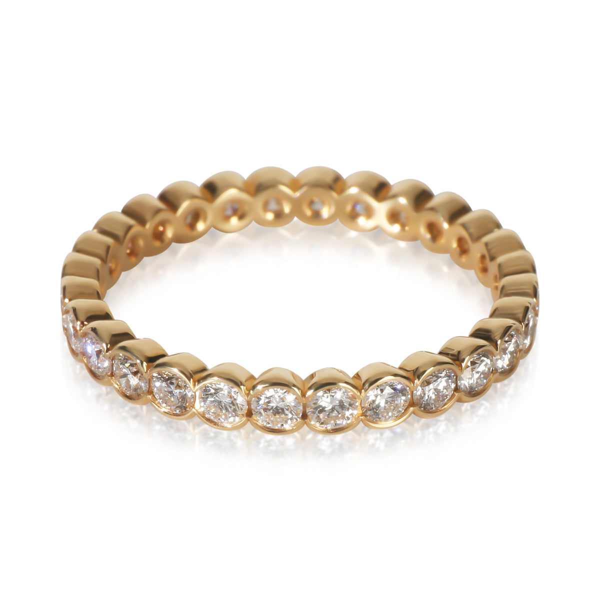 Cartier Yellow Gold Diamond Broderie de  Band sv