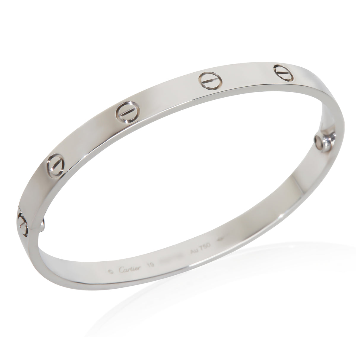 Cartier White Gold  Love Bracelet av