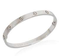 Cartier White Gold  Love Bracelet av