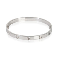 Cartier White Gold  Love Bracelet fv