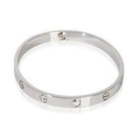Cartier White Gold  Love Bracelet sv