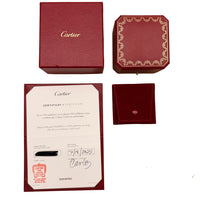 Cartier Yellow Gold  Small Model Juste Un Clou Ring box