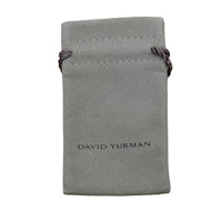 David Yurman Sterling Silver Diamond Mobile Circle Pendant box