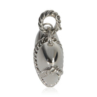 David Yurman Sterling Silver  Puff Heart Pendant sv