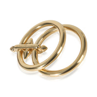 Tiffany & Co. Yellow Gold Diamond Two Row Titan By Pharrell Ring bv