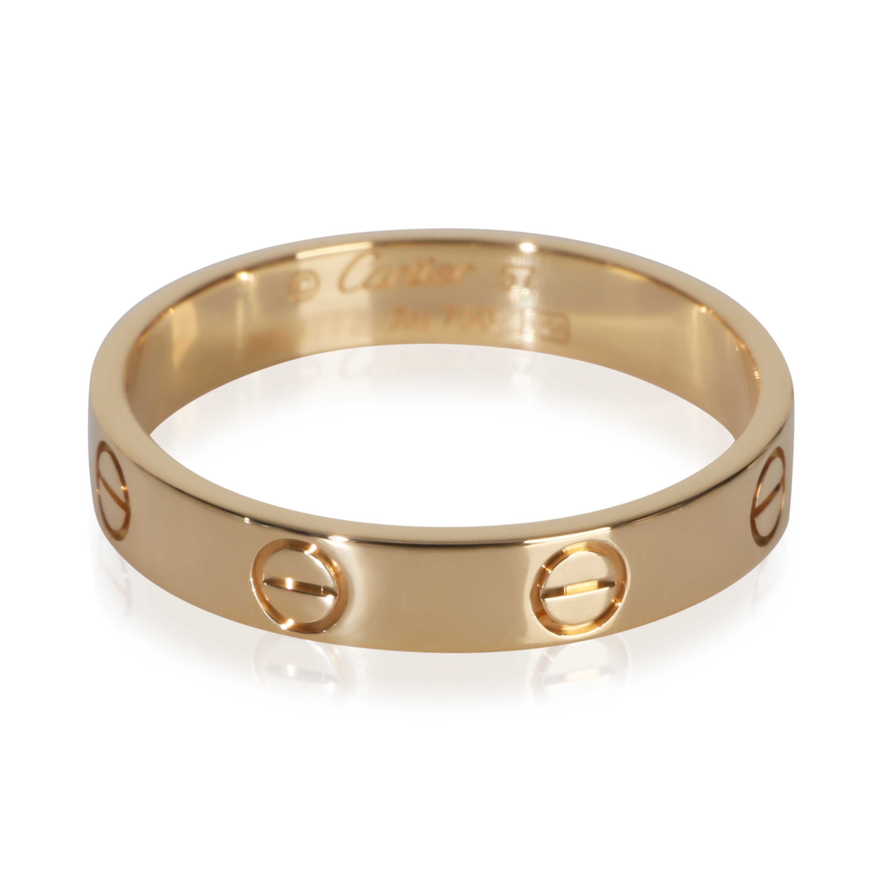 Cartier Yellow Gold  Small Model Love Ring fv