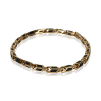 David Yurman Yellow Gold  Streamline Faceted Chain Bracelet sv