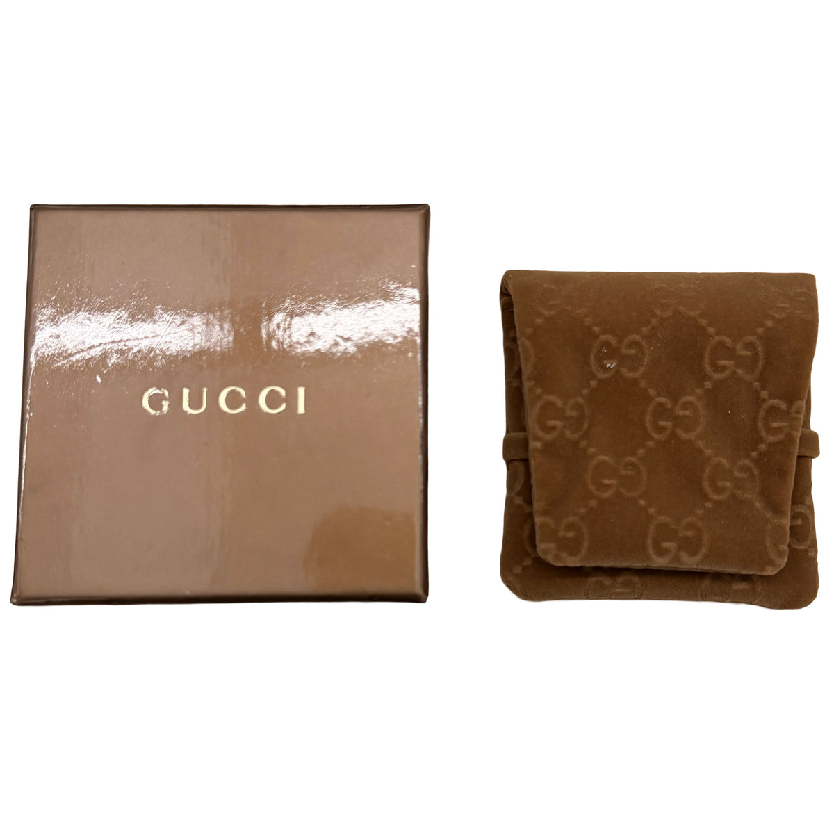 Gucci Sterling Silver  GG Marmont Charm Bracelet box