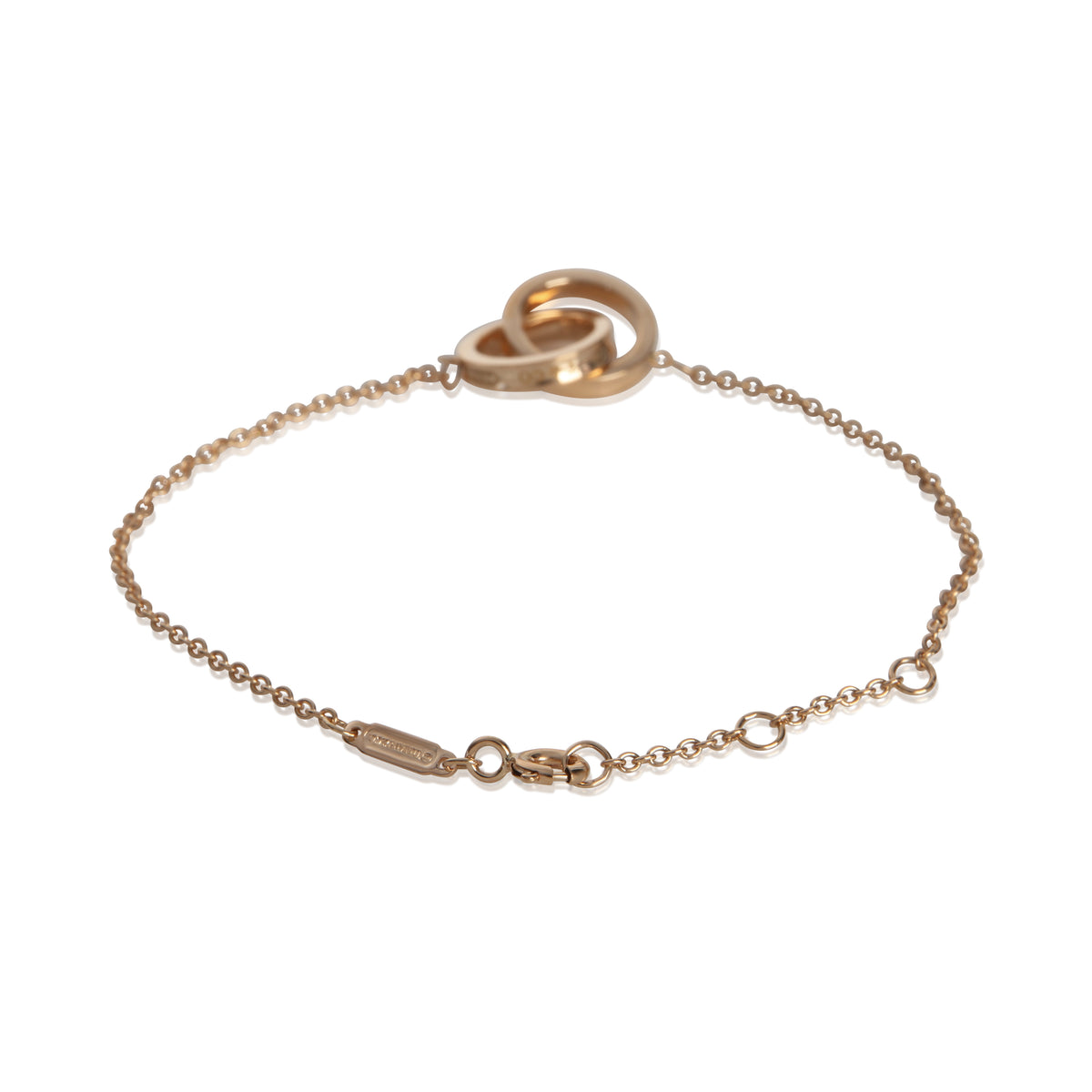 Tiffany & Co. Rose Gold  1837 Interlocking Circle Bracelet pv