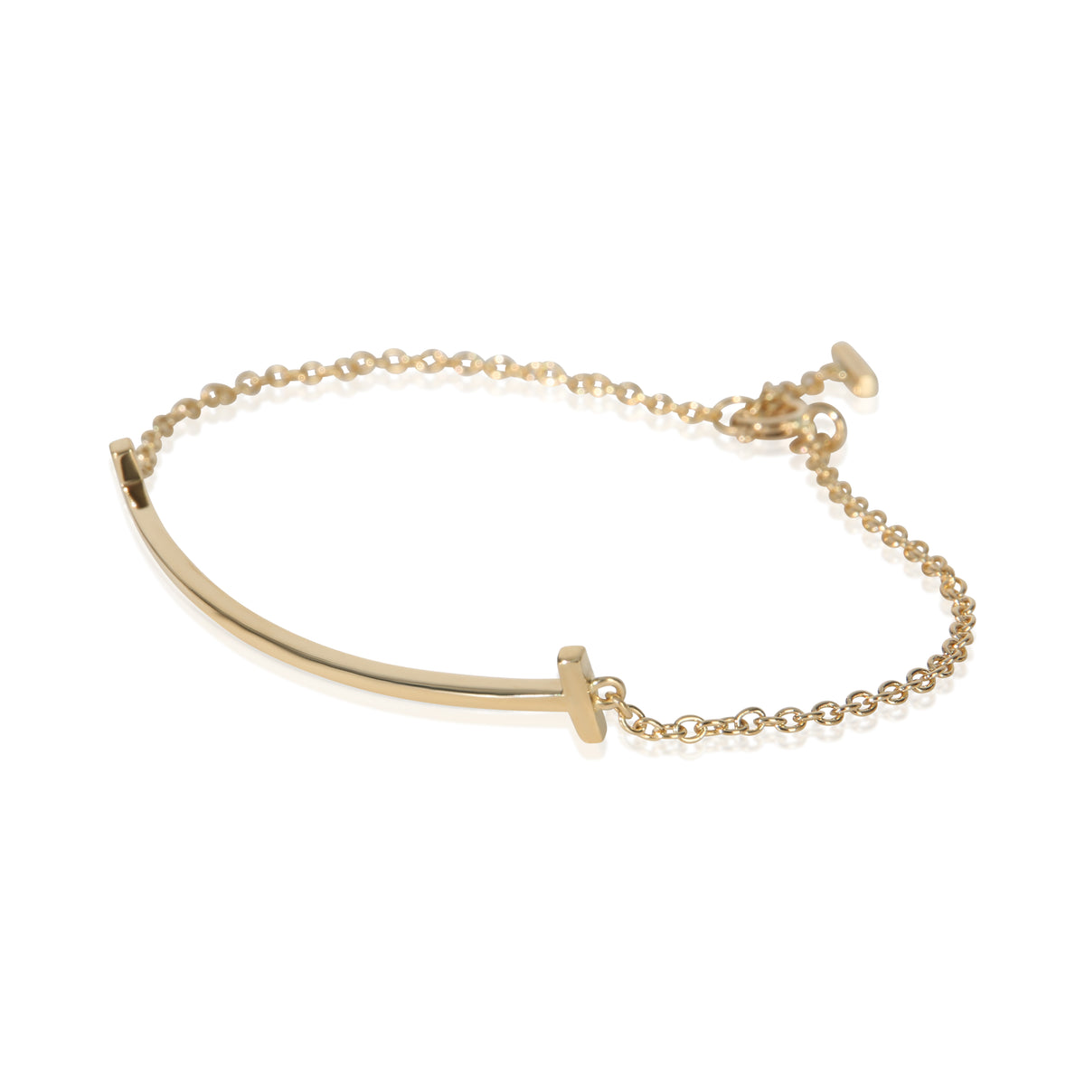 Tiffany & Co. Yellow Gold  Tiffany T Smile Bracelet sv