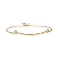 Tiffany & Co. Yellow Gold  Tiffany T Smile Bracelet fv