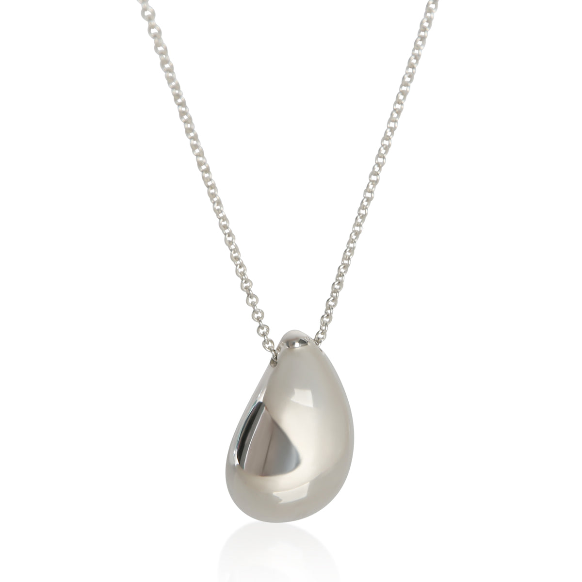 Tiffany & Co. Sterling Silver  Elsa Peretti Teardrop Pendant fv