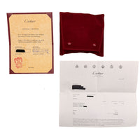 Cartier Yellow Gold  Love Bracelet box