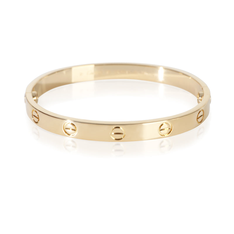 Cartier Yellow Gold  Love Bracelet fv