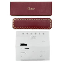 Cartier Yellow Gold Diamond Love Bracelet box