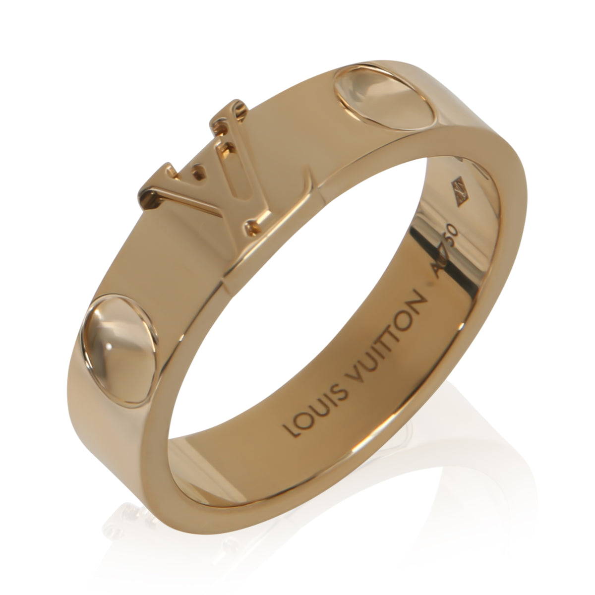 Louis Vuitton Yellow Gold  Empreinte Ring bv