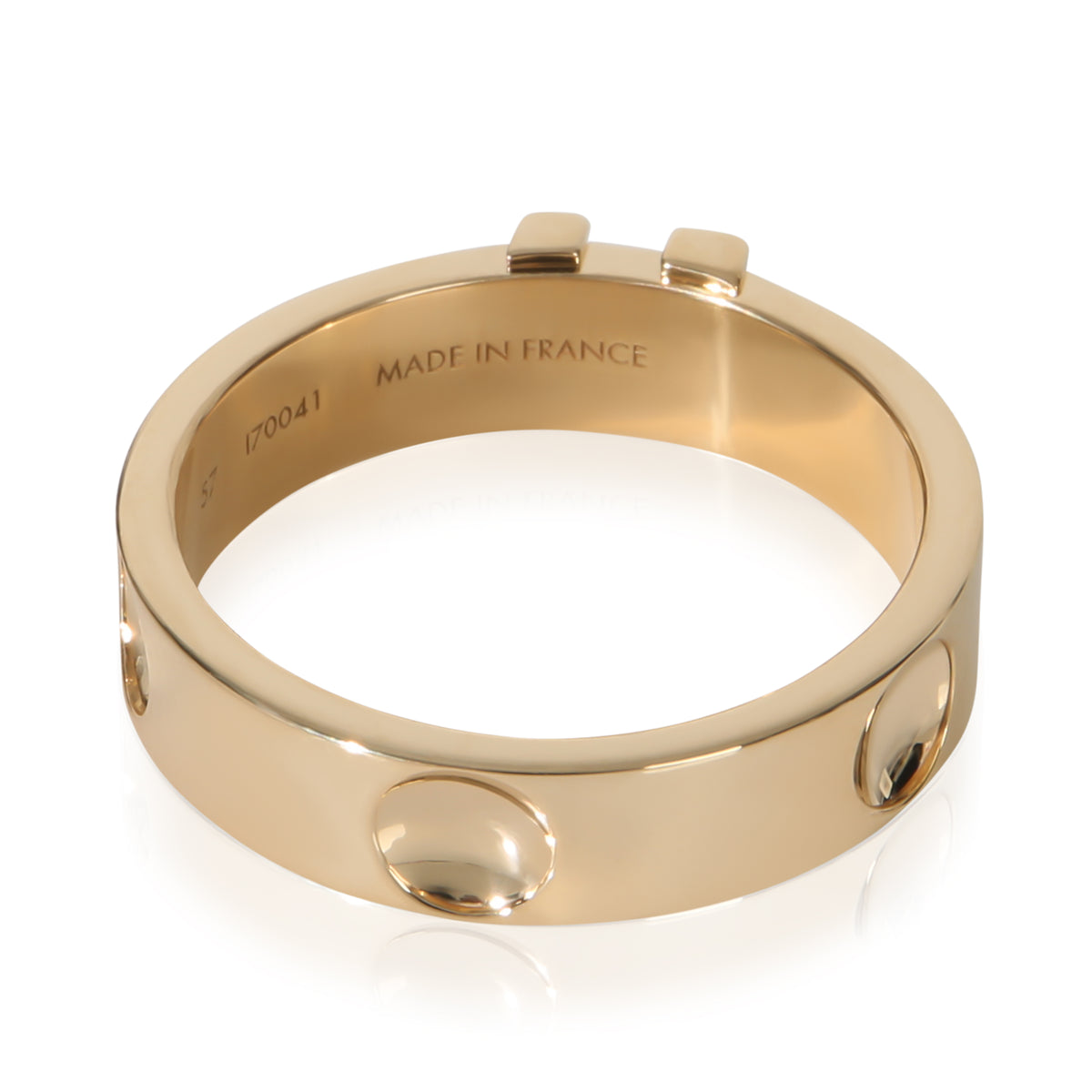Louis Vuitton Yellow Gold  Empreinte Ring pv