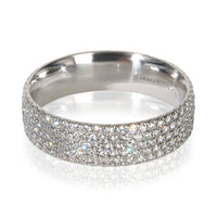 Tiffany & Co. White Gold Diamond Metro 5 Row Ring sv