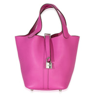 Hermès Magnolia Clemence Picotin Lock 18 PHW Handbag id