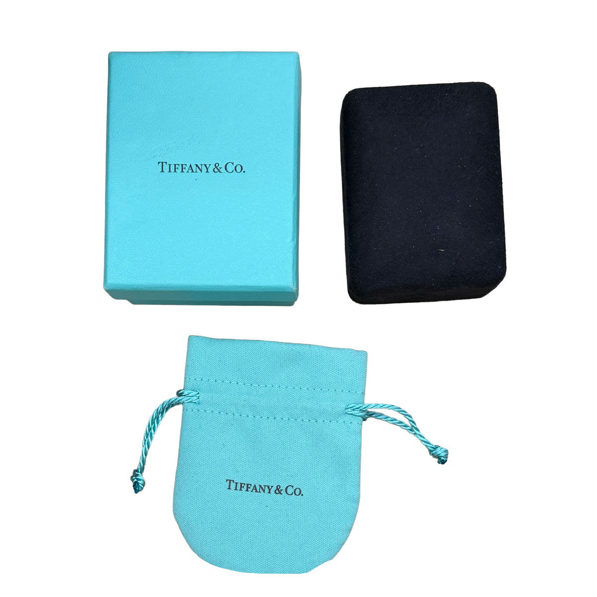 Tiffany & Co. Rose Gold Diamond Heart Key Pendant box