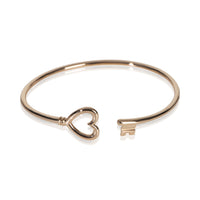 Tiffany & Co. Rose Gold  Heart Key Wire Bracelet fv