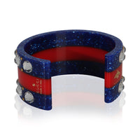 Gucci Crystal Cuff Bracelet pv