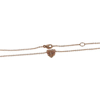 David Yurman Rose Gold Morganite Chatelaine Heart Pendant clasp