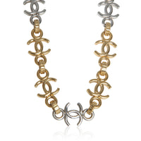 Chanel Gold Plated  2026 CC Choker Necklace fv