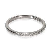 Tiffany & Co. Platinum Diamond Soleste Half Eternity Band sv