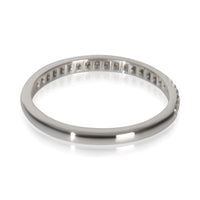 Tiffany & Co. Platinum Diamond Soleste Half Eternity Band pv