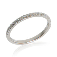 Tiffany & Co. Platinum Diamond Soleste Half Eternity Band bv