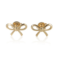 Tiffany & Co. Yellow Gold  Bow Earrings fv