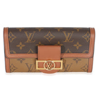 Louis Vuitton Reverse Monogram Canvas Dauphine Sarah Wallet Wallet id