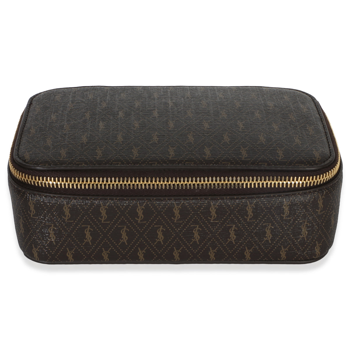 Saint Laurent Brown Le Monogramme Jewelry Box Case Handbag id