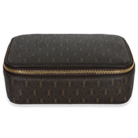 Saint Laurent Brown Le Monogramme Jewelry Box Case Handbag id