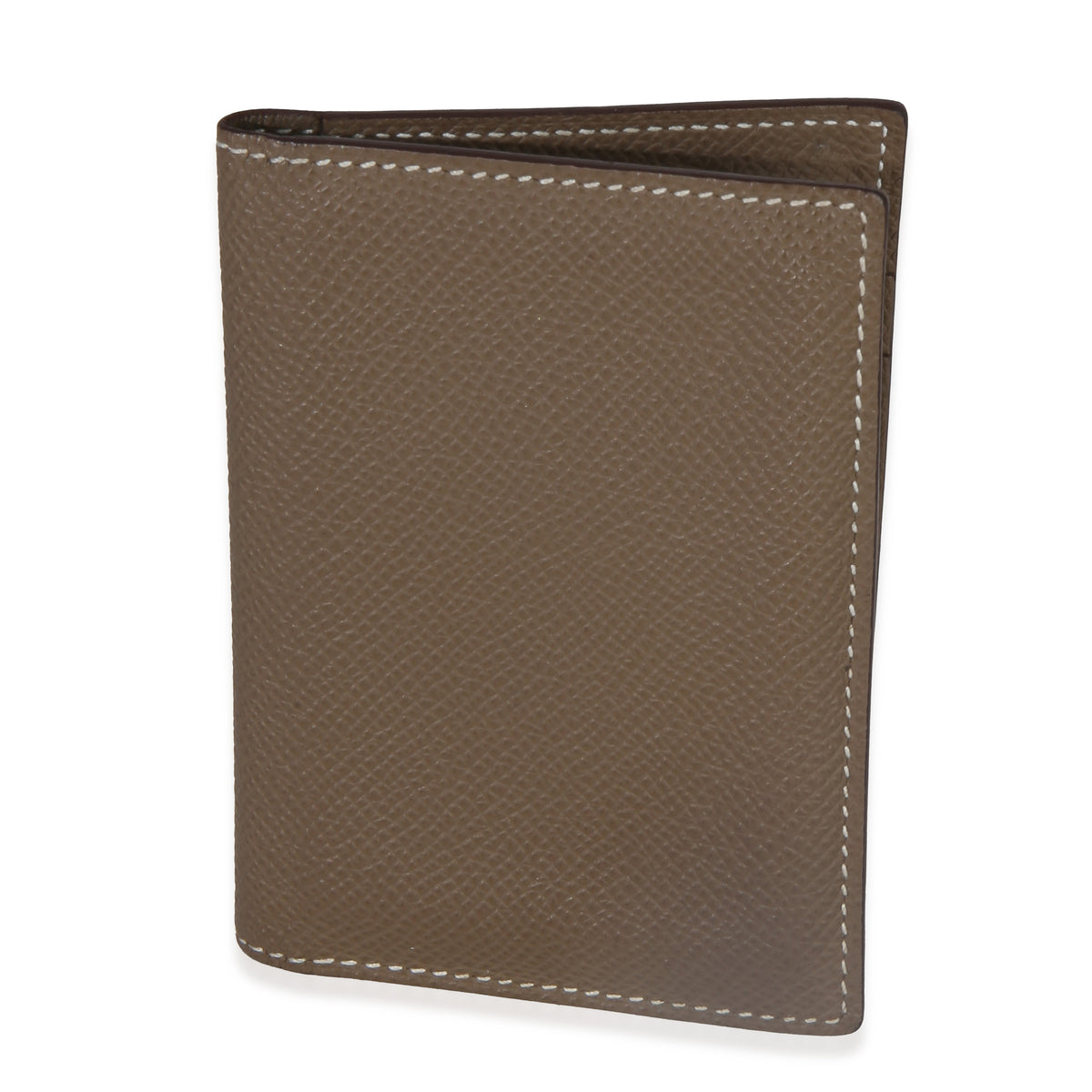 Hermès Etoupe Epsom MC2 Euclide Card Holder Case Wallet id
