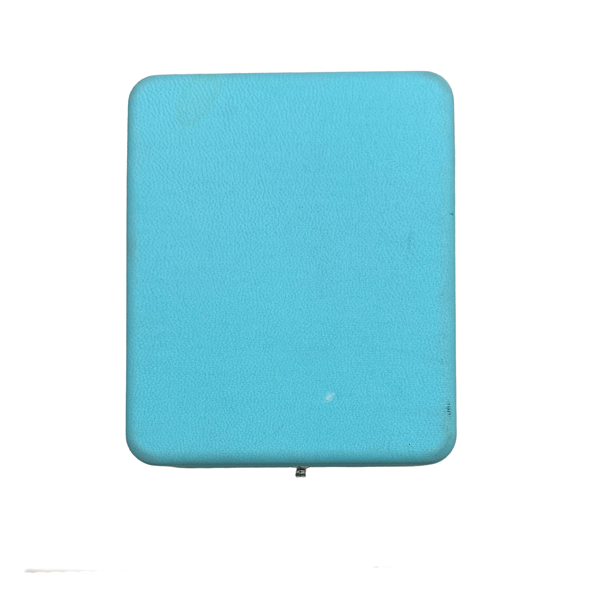 Tiffany & Co. Platinum Diamond Small Model Victoria Earrings box