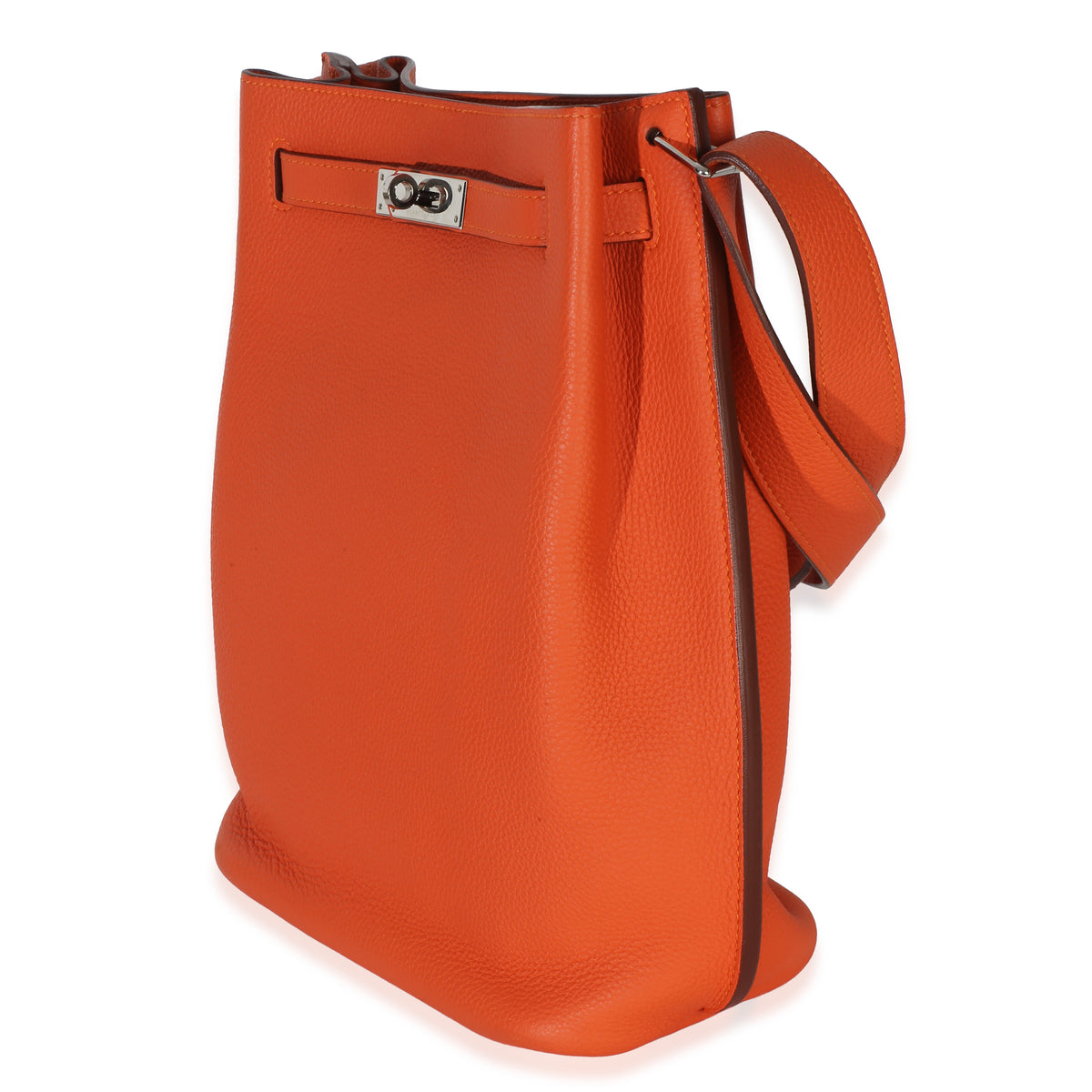 Hermès Orange Togo So Kelly 22 PHW Handbag 2