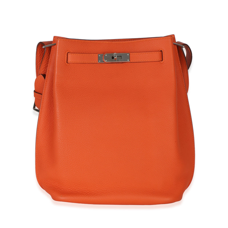 Hermès Orange Togo So Kelly 26 PHW Handbag id