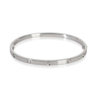 Cartier White Gold Diamond Small Model Love Bracelet fv