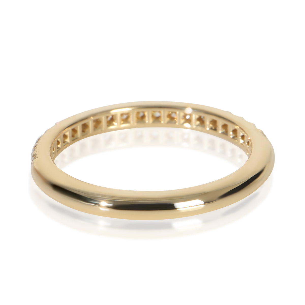 Tiffany & Co. Yellow Gold Diamond Soleste Band pv