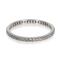 Tiffany & Co. Platinum Diamond Tiffany Forever Band pv