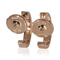 Cartier Rose Gold  Small Model Love Hoop Earrings bv